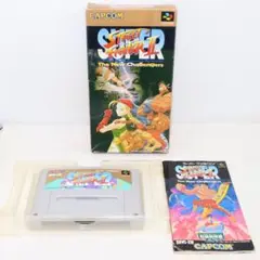 【スーパーファミコン】ソフト ストリートファイター2 説明書/元箱有り