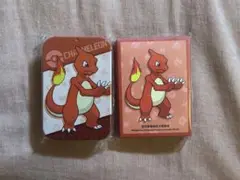【ポケカ中国限定】　デッキシールド　スリーブ　金属ダメカンケース　リザード