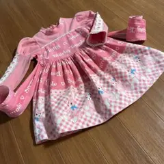 シャーリーテンプルうさぎワンピース100
