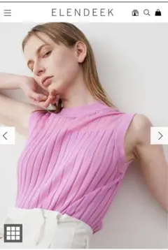 ELENDEEK SHEER RIB N/S KT 完売カラー