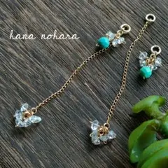 ハーキマーダイヤモンドチャームセットete.agete.NOJESS.AHKAH