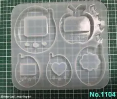 シリコンモールド　　たまごりんごゲーム