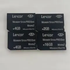 Lexar Memory Stick PRO Duo 2GB 4GB 16GB