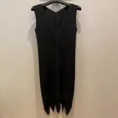 PLEATS PLEASE ISSEY MIYAKE ブラックワンピース