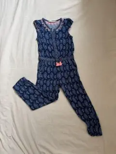 H&M オールインワン　ペイズリー柄