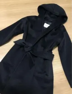 MaxMara マックスマーラ リアルト ピュアキャメルコート ブラック 極美品