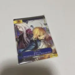 FGO Fate/Zero セイバー アイリ クリアカード a.b-t.c