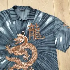 US古着半袖シャツ 龍 ドラゴン UF-10 Lサイズ