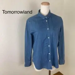 【送料込み】 Tomorrowland MACPHEE デニムシャツ長袖 36号