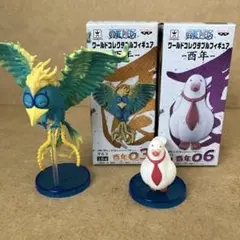 ワンピース　ワーコレ　酉年　マルコ　ハットリ　2点　開封済