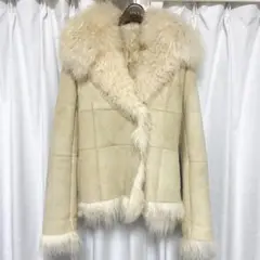 定価8万超☆本革☆ムートンファーコート