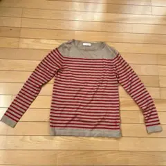 TRUSSARDI 長袖ストライプトップス