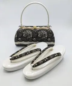 振袖用 草履バッグセット レース 帯〆 帯揚 重ね衿 刺繍半襟 袋帯 草履
