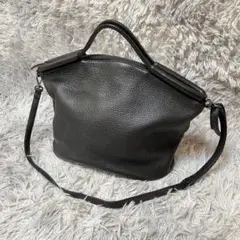 【美品】ECCO エコー 本革 2wayショルダーバッグ〈定価50,600円〉