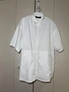 【大きいサイズ/3XL】GU UNDERCOVERジップポケットシャツ　ホワイト