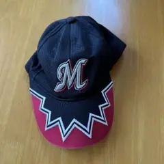CHIBA LOTTE MARINES メッシュキャップ 黒/赤