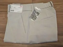 新品未使用　ユニクロ EZYアンクルパンツ M ベージュ