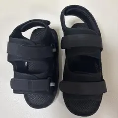 ギブス用　ブラックサンダル　左右兼用　XSサイズ