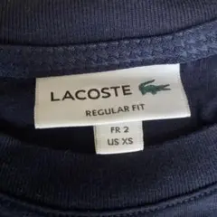 美品!! LACOSTE紺色半袖Tシャツ