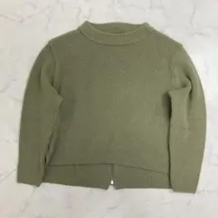 Rene バックジップ ニットセーター 36