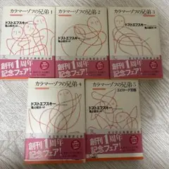 カラマーゾフの兄弟　全巻セット