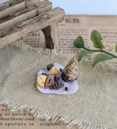落ちちゃったアイスシリーズ＊秋色ラベンダークッキーアイススイーツおまとめ割あり♪