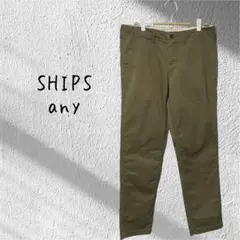 SHIPS anyシップス エニィ　スリム フィット チノパン カジュアルパンツ