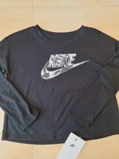 本日限定価格【新品】ナイキ NIKE キッズ 長袖Tシャツ 黒ブラック　サイズ6