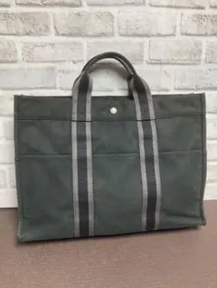 エルメス ブラック ハンドバッグ トートバッグ フールトゥ MM