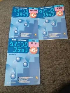 ウィーニングステップ 数と計算・図形・文算 6年