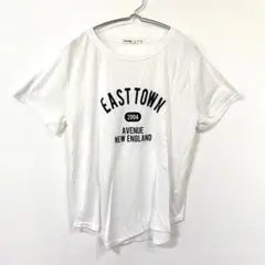 【キューティーブロンド】Tシャツ 英字ロゴ クルーネック 半袖 カジュアル L