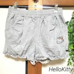 HelloKitty ハローキティ ショートパンツ ラメ グレー