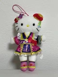 ピューロランド　コラボレーション ライブキャラぬいぐるみ　キティ