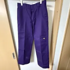Dickies 85283 ダブルニーワークパンツ 紫 32インチ