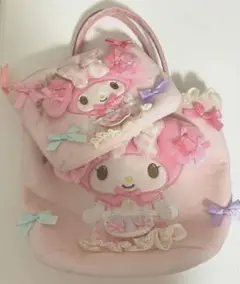 マイメロディ　リボンでおそろ　マスコット　マイスウィートピアノ MY SWEET PIANO/マイスウィートピアノ・MY MELODY/マイメロディ