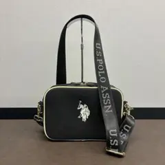 U.S. POLO ASSN. クロスボディ ショルダーバッグ ブラック