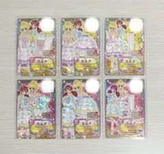 アイカツフレンズ　当たりカード　6枚セット