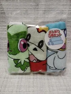 新品　ポケットモンスター　おしぼり　３枚セット　ポケモン　パルデアの3匹