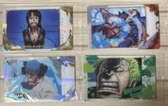 ワンピース　イタジャガ4 カード☆ 4枚セット