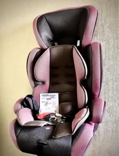 美品✨ TMJジュニアシート NENNE ネンネ 12歳まで使える TMJ ジュニアシート NENNE（ネンネ） グレー – オレンジベビー