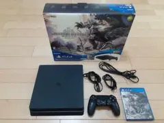 PS4本体 モンハンワールド CUHJ-10022 CUH-2100 プレステ4