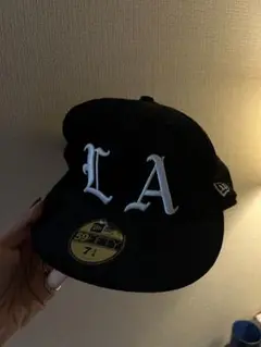 New Era Supreme コラボLA ブラックキャップ