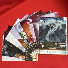 一番くじ モンスターハンター F賞 クリアファイル＆ステッカー 11点セット