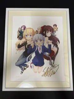 NEW GAME 直筆サイン入り アートグラフ 描き下ろし 2種 複製原画 2025年最新】NEW GAME アートグラフの人気アイテム - メルカリ