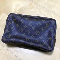 外装綺麗 ルイヴィトン ポーチ モノグラム トゥルーストワレット