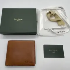 ☆新品 未使用☆ポールスミス☆二つ折り財布☆本革