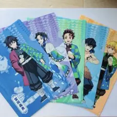 鬼滅の刃　クリアファイル　5枚セット