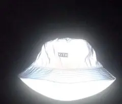 KITH シルバーバケットハット