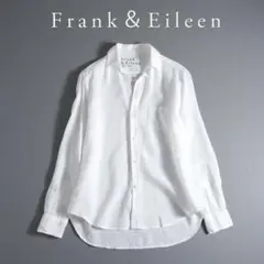 330t*美品 フランクアンドアイリーン Frank＆Eileenリネンシャツ.