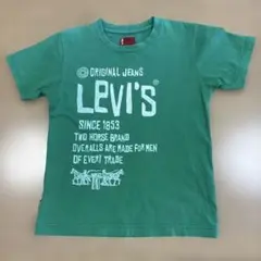 Levi's REDTAB KIDS-130cm 緑Tシャツ プリント白